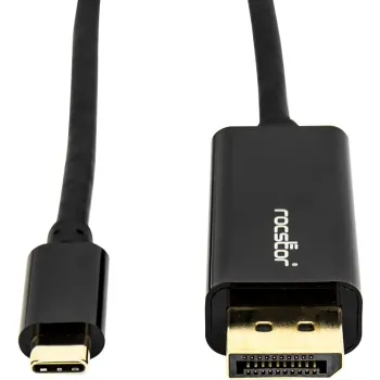 ROCSTOR Y10C166-B1 — 6 FT USB-C MALE TO HDMI MALE CABLE - SU