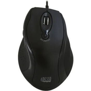 Adesso IMOUSEG2 — ADESSO USB ERGONOMIC OPTICAL MOUSE, WITH ADJUSTABLE DPI, INTERNET NAVIGATIONAL B