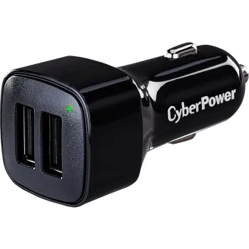 CyberPower TR22U3A — 3.1A SHARED CHARGING PORTS MOBILE DC AUTO PLUG 1YEAR WTY