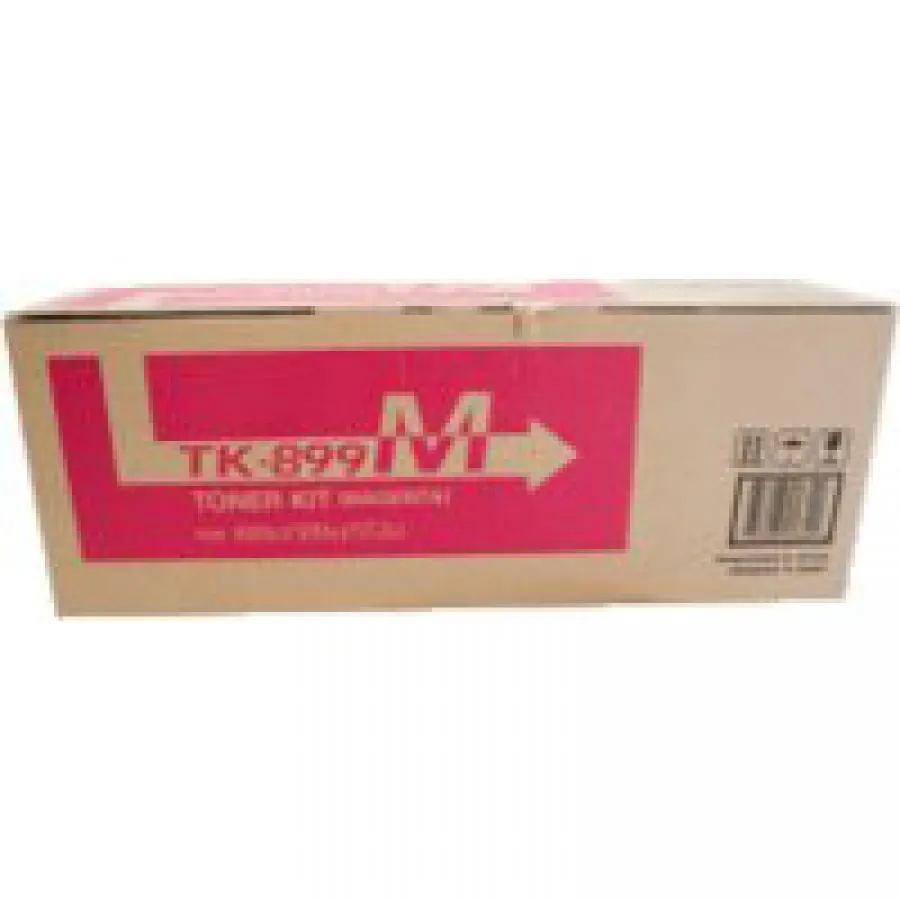 KYOCERA TK899M — KYOCERA TK-899M MAGENTA TONER CARTRIDGE FOR USE IN COPYSTAR CS205C CS255C ESTIMA