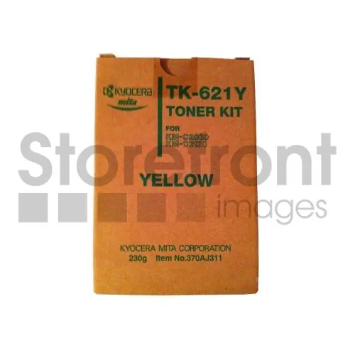 KYOCERA TK621Y — YELLOW TONER FOR THE KYOCERA KMC2030 KMC3130 AVG YIELD 11,500 PGS @ 5%