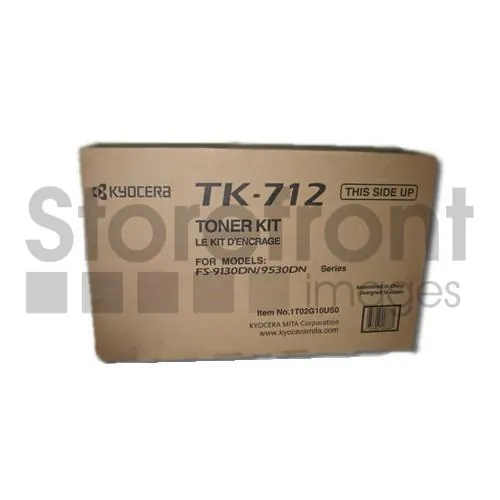 KYOCERA TK-712 — KYOCERA TK-712 BLACK TONER FOR USE IN FS9130DN FS9530DN - PAGE YIELD 40,000