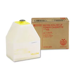 Ricoh 885373 - Ricoh Toner, 885373, Type 105, Yellow, 10,000 pg yield