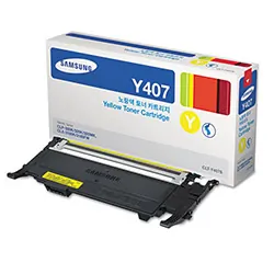 SAMSUNG SASCLTY407S — SAMSUNG CLP-325W YELLOW TONER