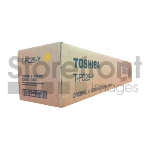 TOSHIBA Tfc25y — TOSHIBA YELLOW TONER CARTRIDGE FOR USE IN ESTUDIO 2040C 2540C 3040C 3540C 4540C