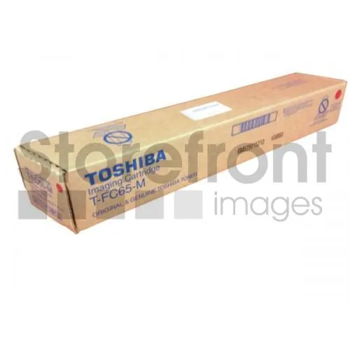 TOSHIBA TOSTFC65M — TOSHIBA MAGENTA TONER CARTRIDGE FOR USE IN ESTUDIO 5540C 6550C ESTIMATED YIELD 2