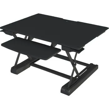 AMER NETWORKS AMRCT100 — SIT STAND INTEGRATED DESK MOUNT FOR ERGONOMIC POSITIONING OF DESK HIGHT. INCLUDE
