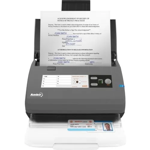 Ambir Technology DS830IX-ATH — DS830IX-ATH - SCANNER - GRAYSCALE, COLOR, BLACK & WHITE - MONOCHROME SPEED DUPLE