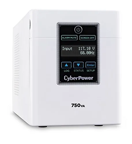 CyberPower M750L — CYBERPOWER M750L - UPS - MINI TOWER - LINE-INTERACTIVE - OUTPUT 120 VAC - 600WAT