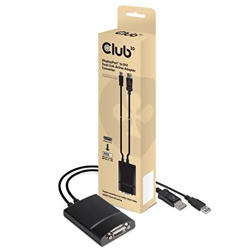 CLUB 3D CAC-1080 — DP 1.4 TO HDMI 2.0B HDR ADAPTER