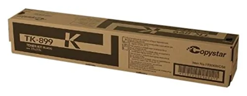 KYOCERA TK899K — KYOCERA TK-899K BLACK TONER CARTRIDGE FOR USE IN COPYSTAR CS205C CS255C ESTIMATE