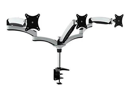 AMER NETWORKS HYDRA3 — HYDRA3 IS AN ARTICULATING TRIPLE-HEAD 15-28 INCH MONITOR MOUNT.ALSO MOST 29 INCH