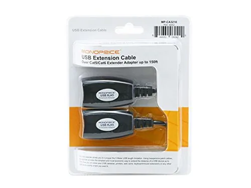 Monoprice 6042 — USB EXTENDER OVER CAT5E OR CAT6 CONNECTION UP TO 150FT
