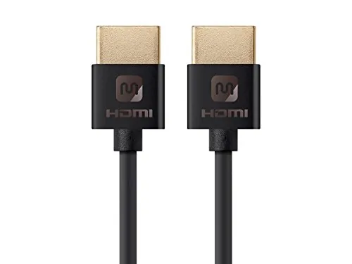 Monoprice 13586 — 6FT SLIM HIGH SPEED HDMI BLACK
