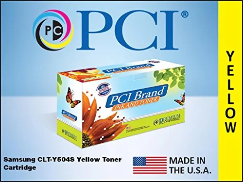 PCI CLTY504S-PCI — PCI BRAND COMPATIBLE HP SU506A / SAMSUNG CLT-Y504S YELLOW TONER CARTRIDGE 1.8K Y