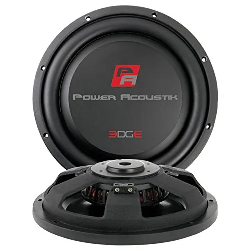 POWER ACOUSTIK EW104S — Power Acoustik 10" Shallow Mount Woofer 4 Ohm 1200W Max