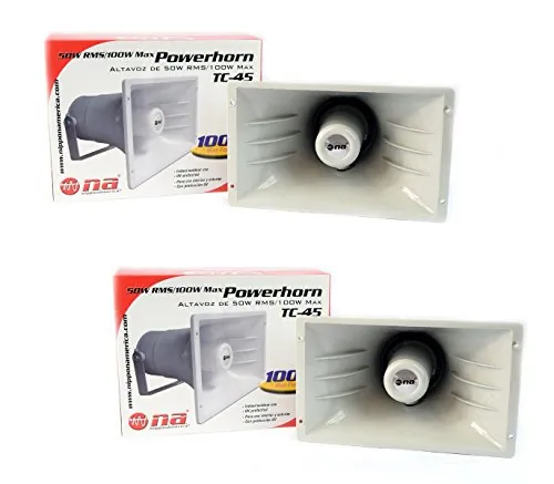 Nippon Labs TC45 — Nippon ABS Power Horn - 100 Watts, Compact Design