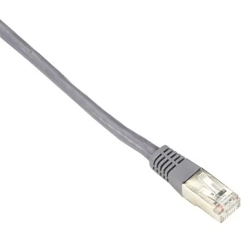 BLACK BOX CORPORATION EVNSL0272GY-0006 — CAT6 250-MHZ STRANDED ETHERNET PATCH CABLE WITH SLIM FORM-FACTOR MOLDED BOOT - S