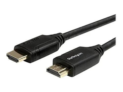 STARTECH HDMM2MP — 6.6FT/2M PREMIUM CERTIFIED HIGH SPEED HDMI CABLE WITH ETHERNET; 4K 60HZ (UP TO 4