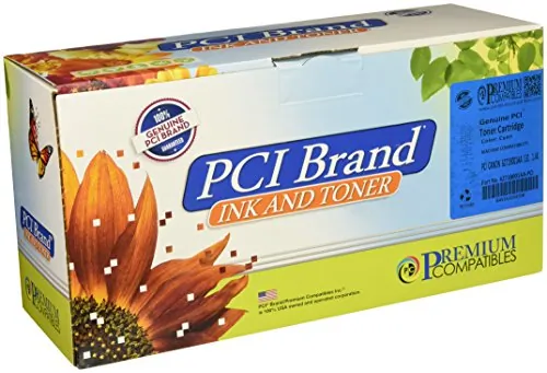 PCI 6271B001AA-PCI — PCI BRAND REMANUFACTURED CANON 6271B001 131 CYAN TONER CARTRIDGE 1400 YIELD, GEN