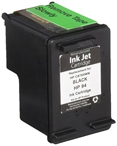 PCI C8765WNRPC — PCI BRAND ECO-REMAN HP 94 C8765WN BLACK INK CARTRIDGE 480 PAGE YIELD FOR HP OFFI