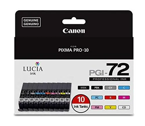 CANON 6402B007 — Canon PGI-72 10-Color Ink Tank Value Pack