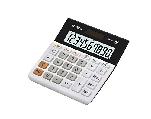 Casio MH-10M — Casio, MH-10M, Portable Desktop Calculator