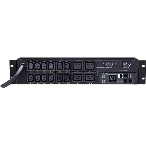 CyberPower PDU41008 — POWER DISTRIBUTION UNIT - 2U - 200-240V - 12 IEC-320 C13, 4 IEC-320 C19 - 24A -