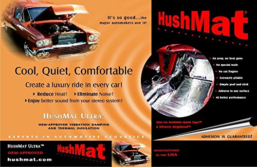 Hushmat 10501 - Hushmat Bulk Kit Silver; (30) 12 X 23  Sheets; 58.1 Square F