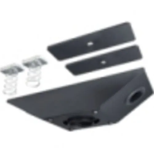 PEERLESS ACC845 — VIBRATION ABSORBER CEILING PLATE - BLACK - UNIT HAS 1 1/2IN 11.5 NPT FITTING FOR