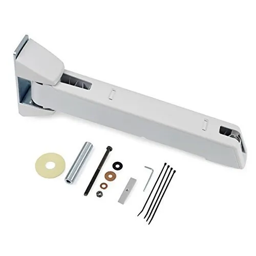 ERGOTRON 45-261-216 — SV SIT STAND COMBO ARM EXTENDER, NO WORKSURFACE, POLISHED, BRIGHT WHITE TEXTURE
