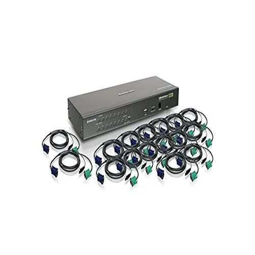 IOGear GCS1716KIT - 16-Port USB PS2 KVM Switch with Enhanced Features