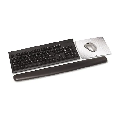 3M WR340LE — GEL WRIST REST WR340LE, EXTRA LONG FOR KEYBOARD AND MOUSE, WITH ANTIMICROBIAL PR