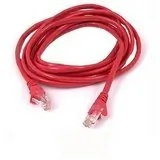 Belkin A3X189-01-RED-S — CROSSOVER CABLE - RJ-45 (M) - RJ-45 (M) - 1 FT - ( CAT 6 ) - RED