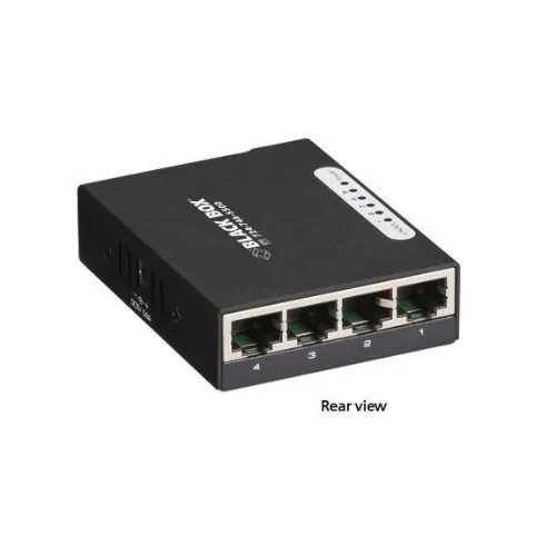 BLACK BOX CORPORATION LBS005A — 5-Port USB Powered Ethernet Switch 10/100 Mbps