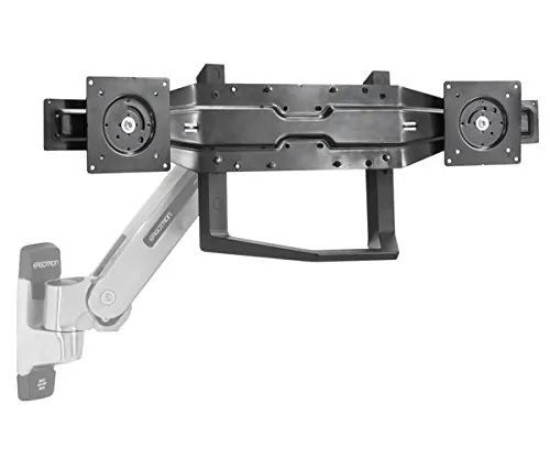 ERGOTRON 97-718-009 — ERGOTRON KIT, SINGLE MONITOR INTERACTIVE ARM TO DUAL MONITOR WITH HANDLE, OPTIMI