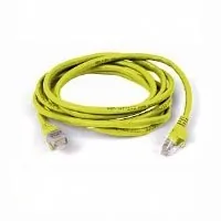 Belkin A3L980-14-YLW-S — PATCH CABLE - UNSHIELDED TWISTED PAIR (UTP) - MALE LEFT GENDER - MALE RIGHT GEND