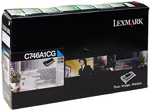 Lexmark C746A1CG — Lexmark Toner Cartridge - Laser - Standard Yield - 7000 Pages - Cyan - 1 Each