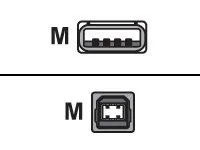 Lexmark 1021294 — LEXMARK 1021294 2-METER USB PRINTER CABLE FOR USE IN CX635ADWE CX532ADWE CS632DW