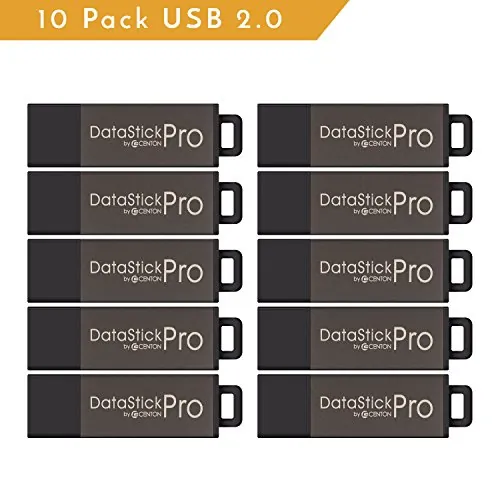CENTON DSP4GB10PK — 10 X 4GB PRO USB DRIVE -GREY