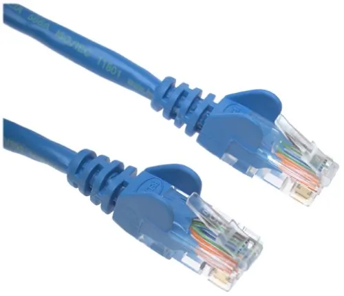 Belkin A3L791-14-BLK — PATCH CABLE - UNSHIELDED TWISTED PAIR (UTP) - MALE LEFT GENDER - MALE RIGHT GEND