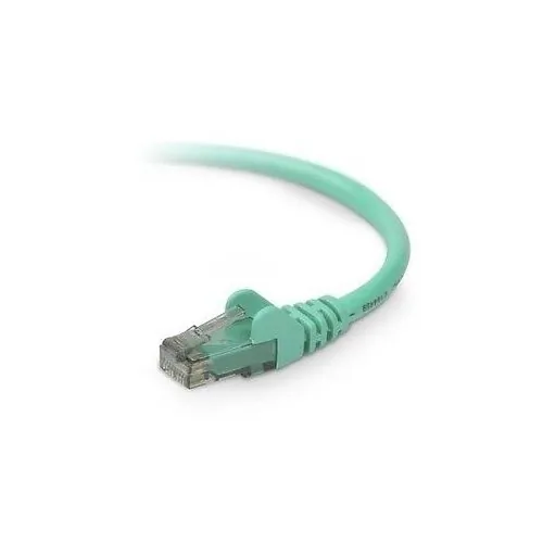 Belkin A3L791-03-GRN-S — PATCH CABLE - UNSHIELDED TWISTED PAIR (UTP) - MALE LEFT GENDER - MALE RIGHT GEND