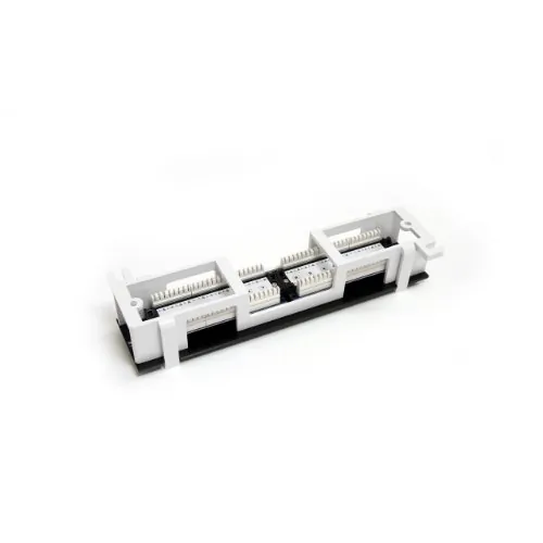 STARTECH PANEL4512 — 1U 12 PORT WALL MOUNT CAT5E 110 PATCH PANEL - 45 DEGREE