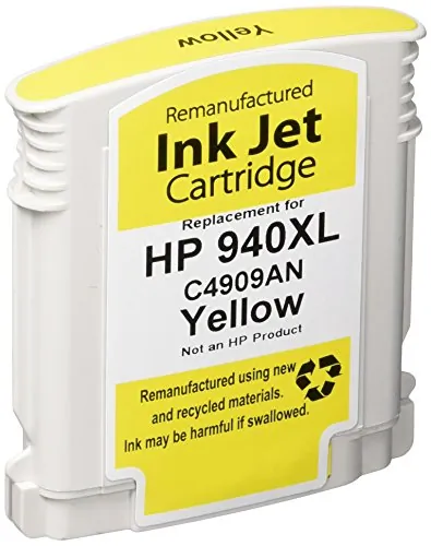 PCI C4909A-RPC — PCI REMAN ALT. FOR HP C4909AN (HP 940XL) YELLOW INKJET CARTRIDGE 1.4K FOR HP OFF