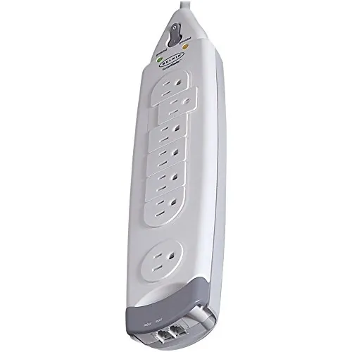 Belkin F9H710-12 — BELKIN SURGEMASTER HOME SERIES - SURGE SUPPRESSOR ( EXTERNAL ) - AC 120 V - 7 OU