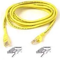 Belkin A3L980-01-S — BELKIN A3L980-01-S 1 FEET CAT6 SNAGLESS PATCH CABLE, UTP, GRAY PVC JACKET, 24AWG