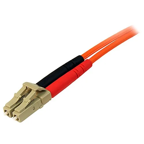 STARTECH 50FIBLCLC30 — 30m Fiber Optic Cable - Multimode Duplex 50/125 - LSZH - LC/LC - OM2 - LC to LC Fiber Patch Cable - Connect fiber network devices for high-speed transfers with LSZH rated cable - 30m LC Fiber Optic Cable - 30 m LC to LC Fiber Patch Cable - 30 meter LC Fiber Cable - Multimode Duplex 50/125 - LSZH - LC/LC - OM2 Fiber Cable - Lifetime Warranty