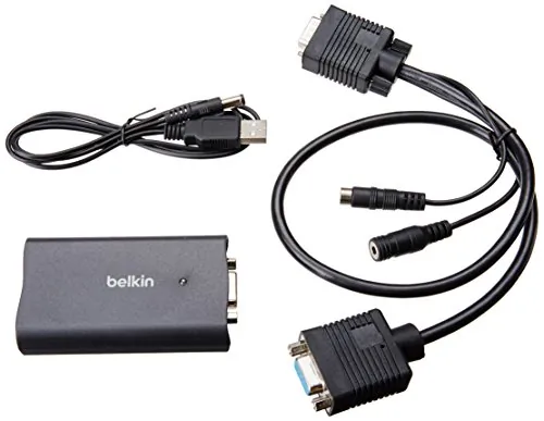 Belkin F2CD053 — ADAPTER,HDMI-M/VGA-F WITH 3.5MM AUDIO