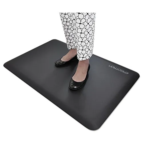 ERGOTRON 97-620-060 — WORKFIT FLOOR MAT, ERGONOMICALLY DESIGNED TO STIMULATE BLOOD CIRCULATION AND PRE