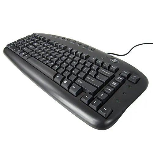ERGOGUYS KBS-29BLK — BLACK ERGONOMIC KEYBOARD LEFT HAND USERS